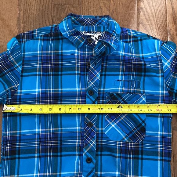 Aeropostale button down checkered shirt - Picture 6 of 7